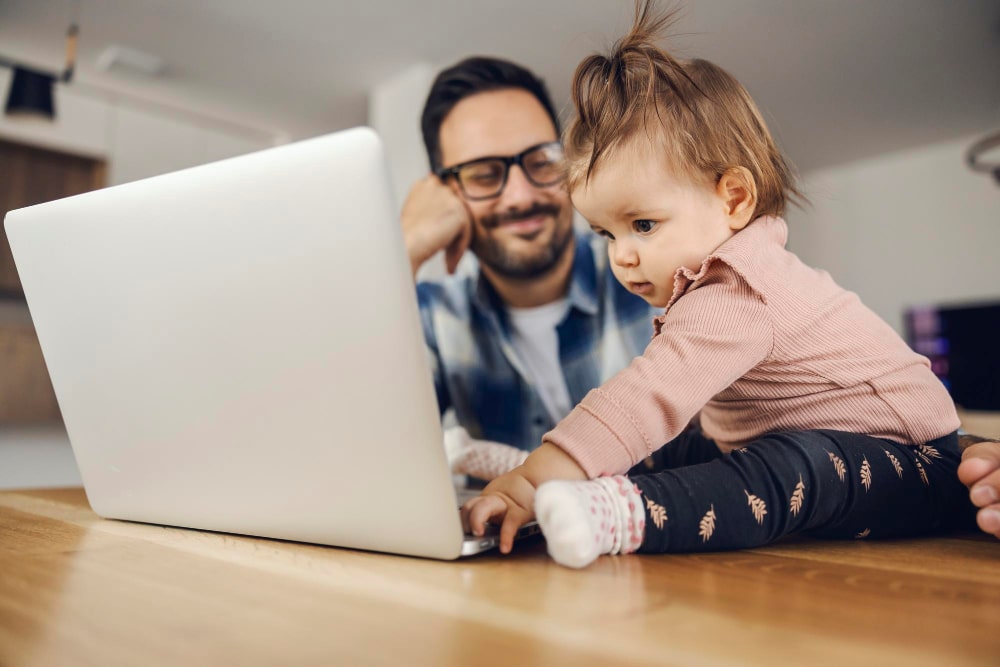 father and daughter